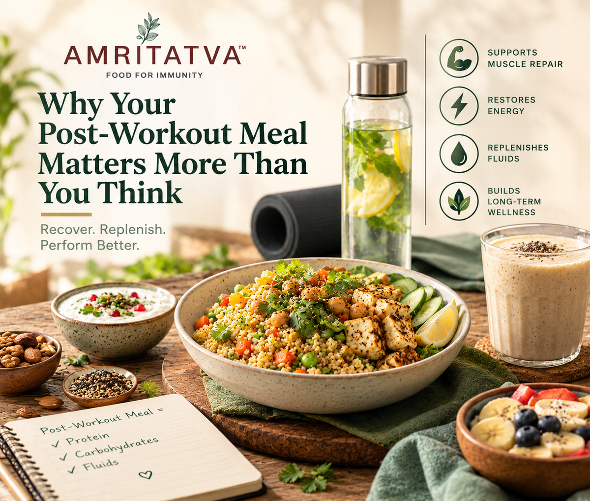 Why Your Post-Workout Meal Matters More Than You Think