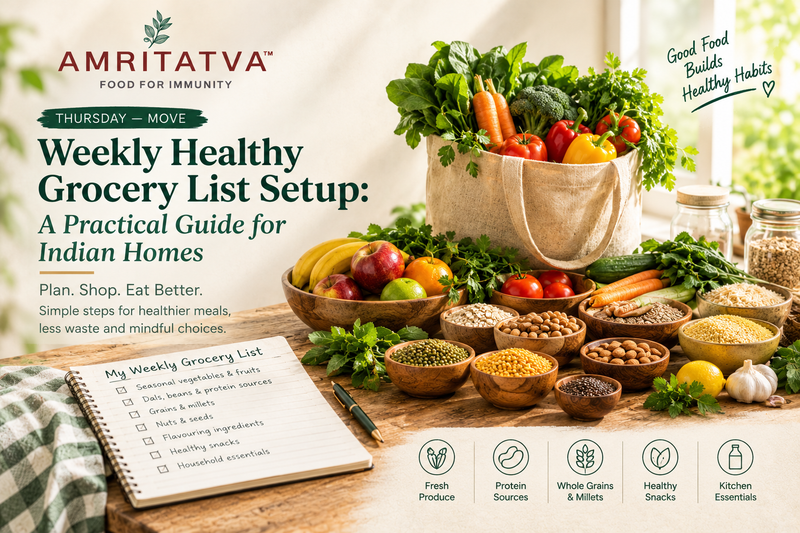 Weekly Healthy Grocery List Setup: A Practical Guide for Indian Homes