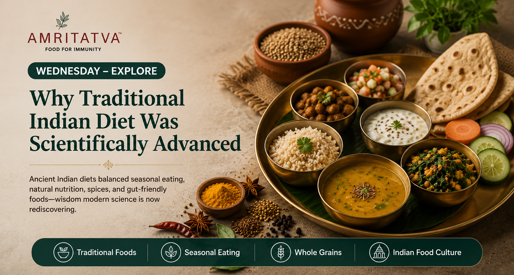 Why Traditional Indian Diet Was Scientifically Advanced