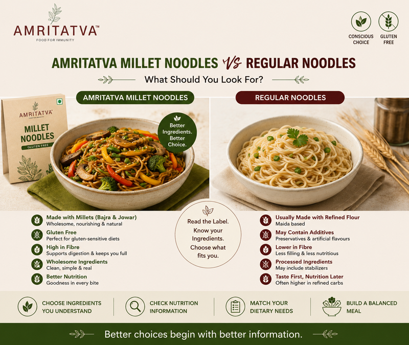 Amritatva vs Regular Noodles: What Should You Look For?