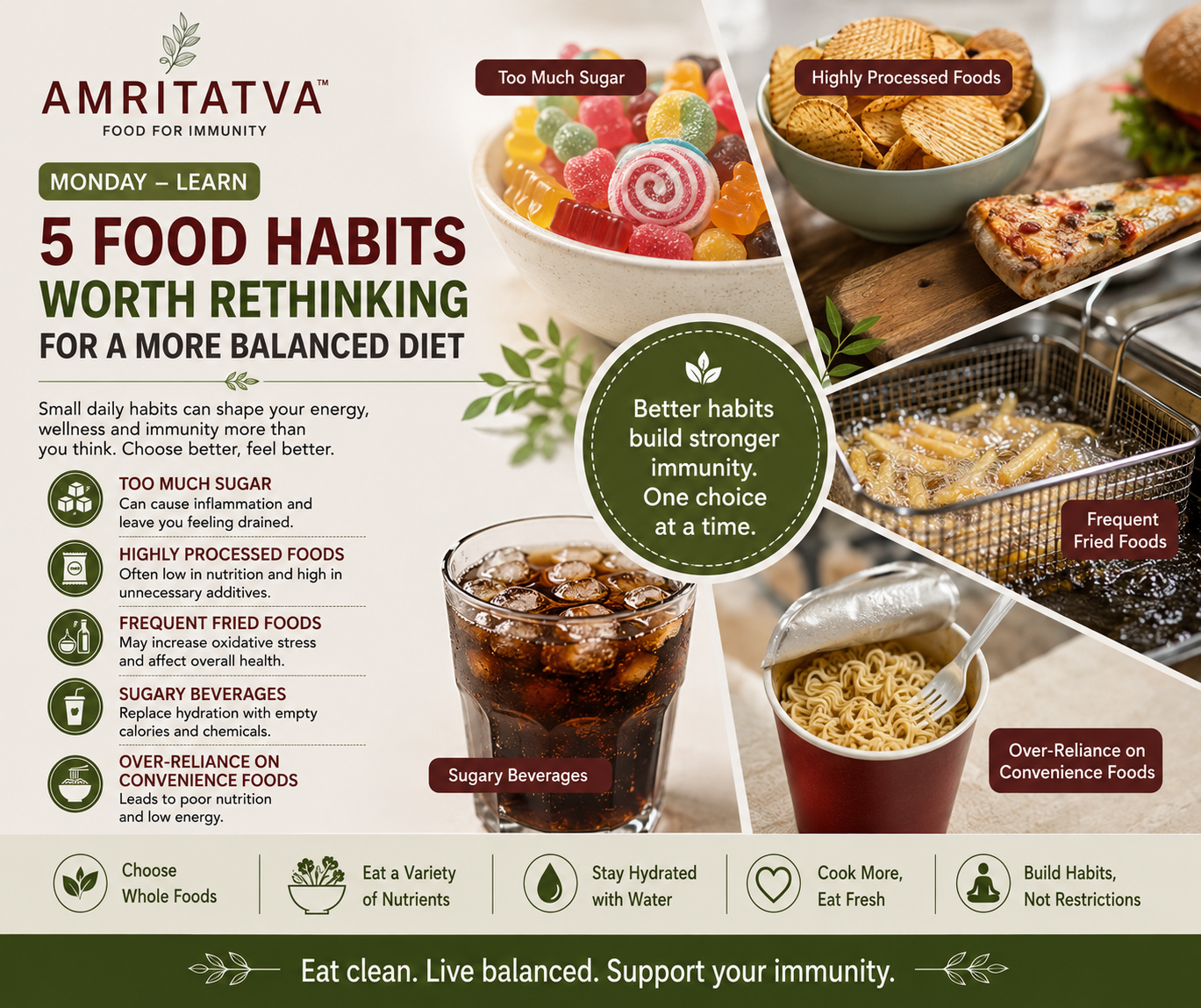 5 Food Habits Worth Rethinking for a More Balanced Diet