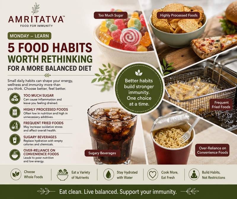 5 Food Habits Worth Rethinking for a More Balanced Diet