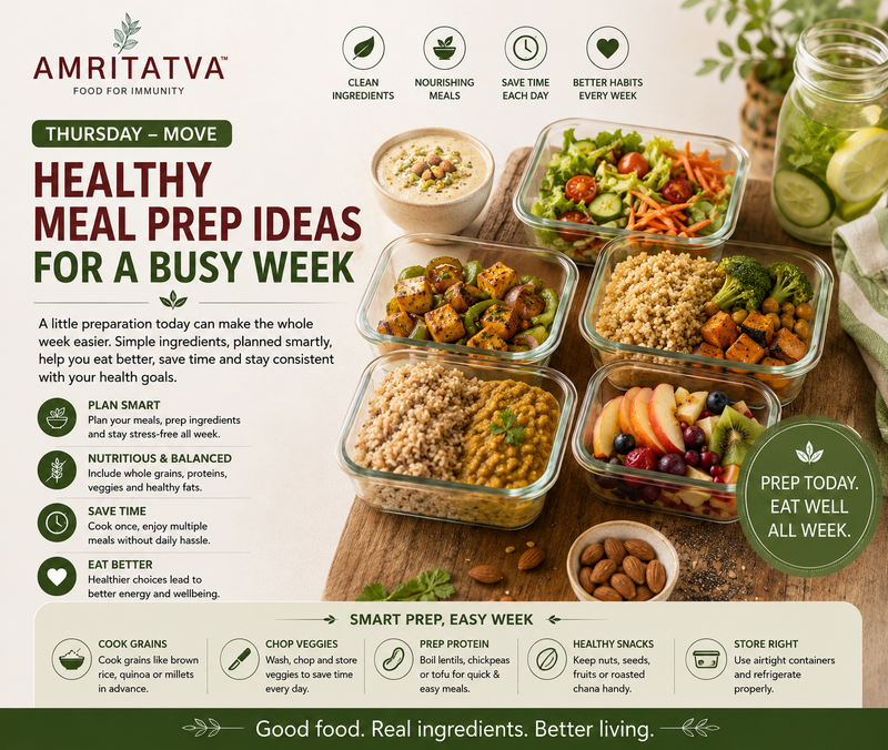 Healthy Meal Prep Ideas for a Busy Week