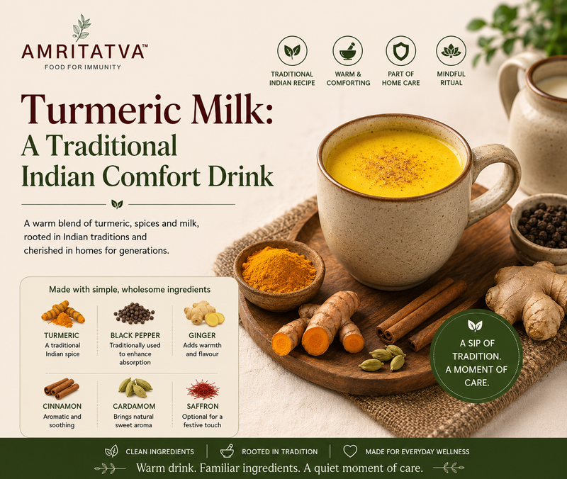 Turmeric Milk: A Traditional Indian Comfort Drink