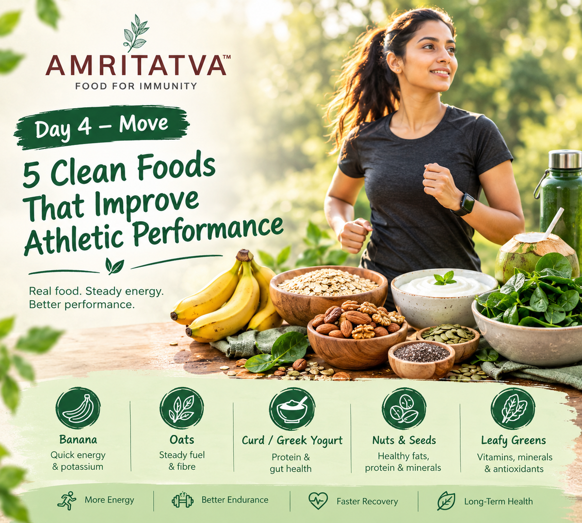 5 Everyday Foods That Can Support Athletic Performance & Recovery