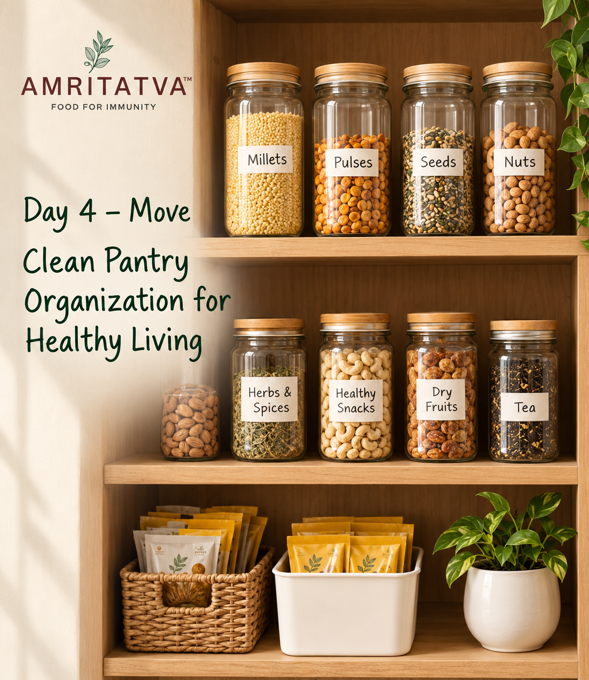 Clean Pantry Organization for Healthy Living: How Your Kitchen Can Support Better Habits