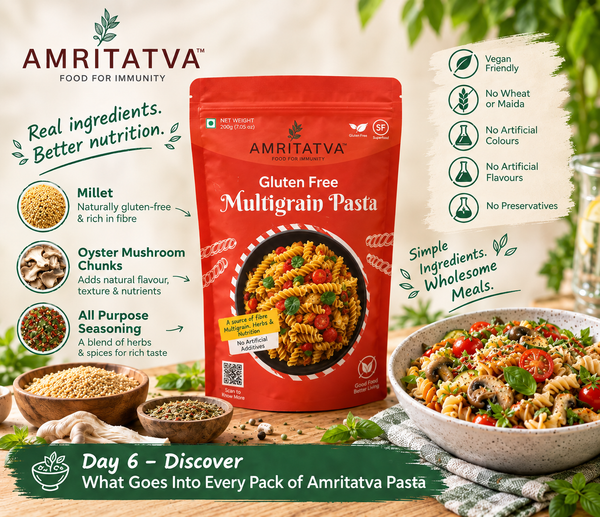 What Goes Into Every Pack of Amritatva Pasta?