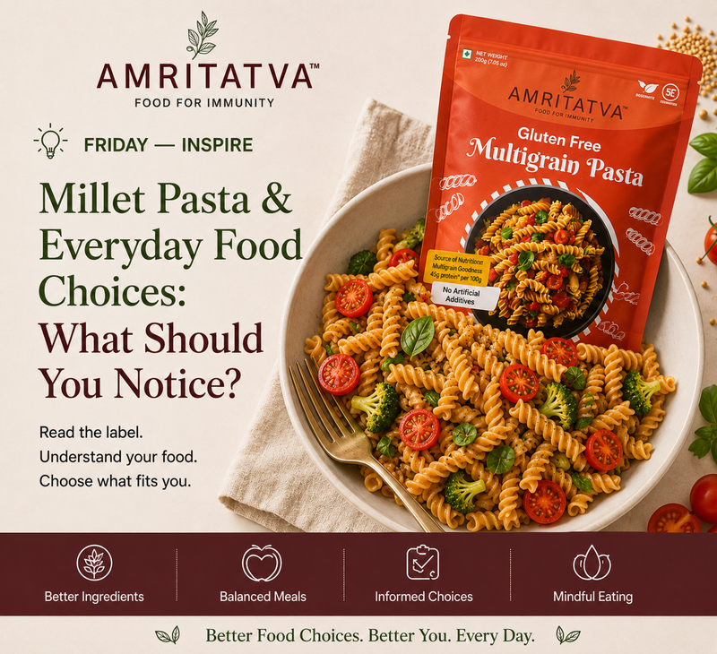 Millet Pasta and Everyday Food Choices: What Should You Notice?