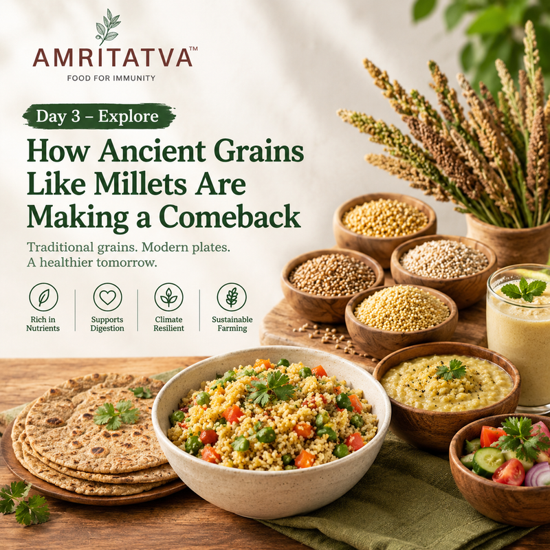 How Ancient Grains Like Millets Are Making a Comeback in Indian Kitchens