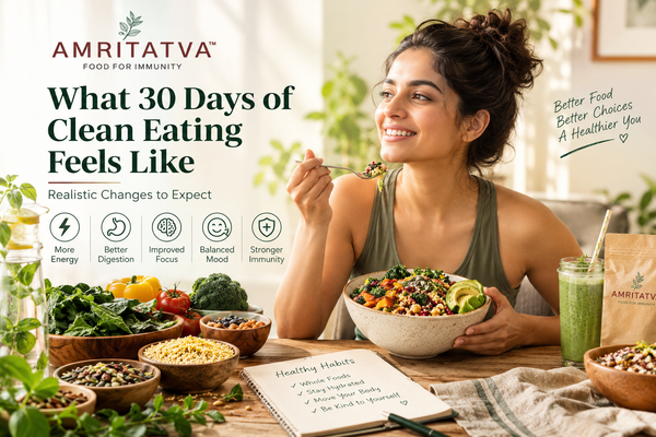 What 30 Days of Clean Eating Feels Like: Realistic Changes to Expect