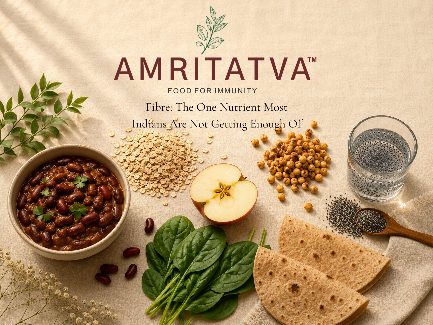 Fibre deficiency in India — effects on gut bacteria, immunity and metabolism and how to fix it
