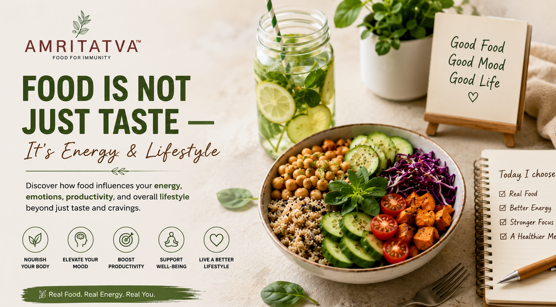 Food Is More Than Taste | Energy, Wellness &amp; Lifestyle