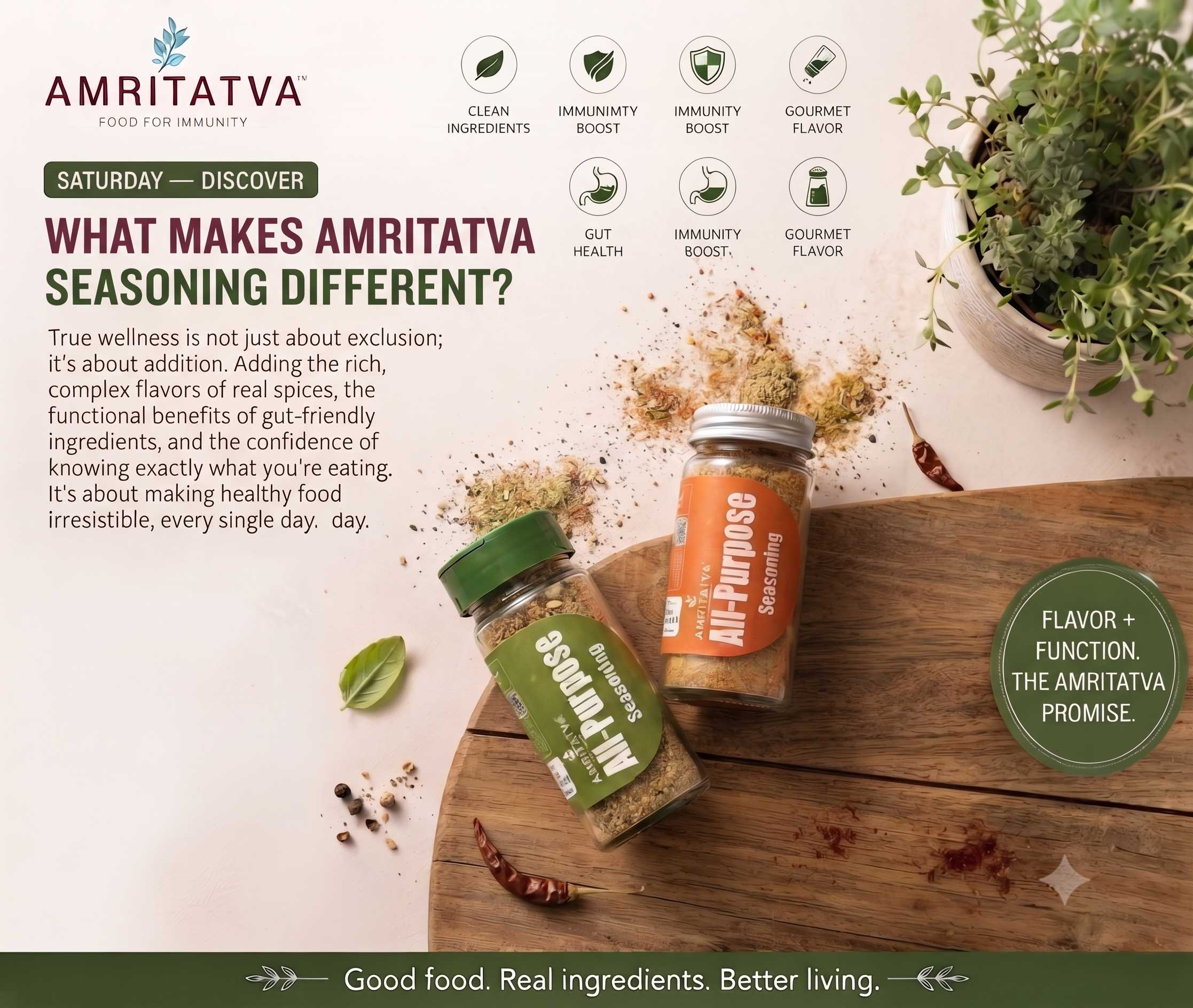 What Makes Amritatva Seasoning Different?