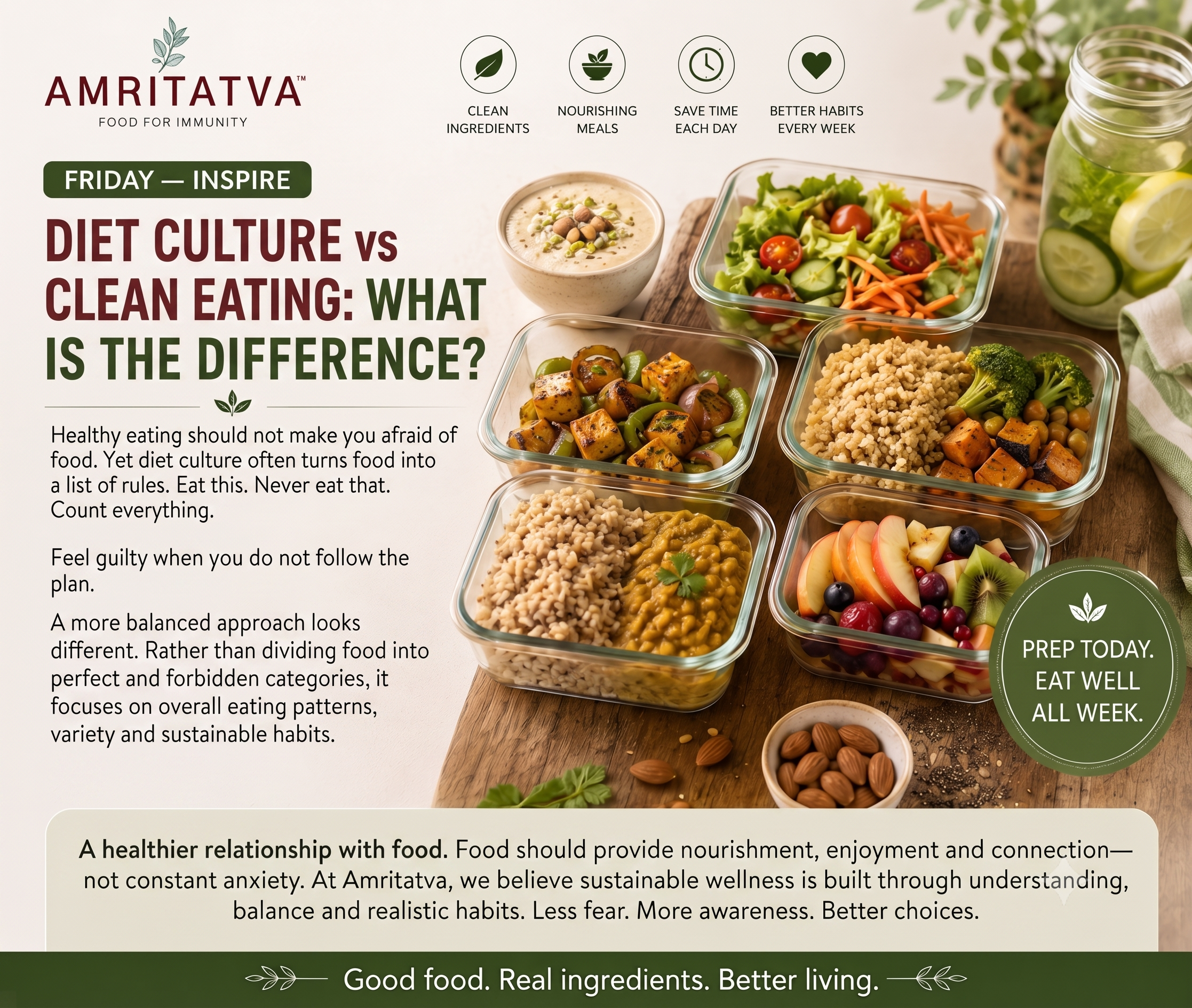 Diet Culture vs Clean Eating: What Is the Difference?
