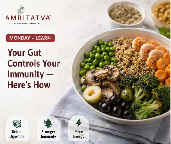 Gut health controls immunity — what to eat and avoid for a strong immune response