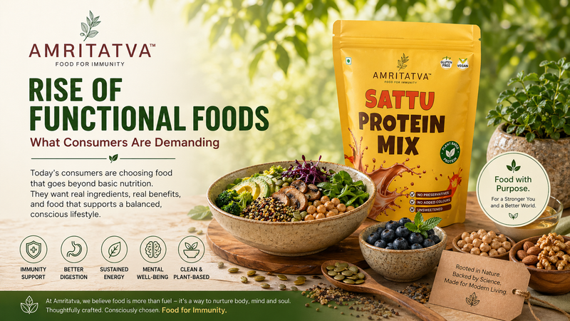 Functional food consumer demand 2026 — clean label brands winning with immunity and gut health