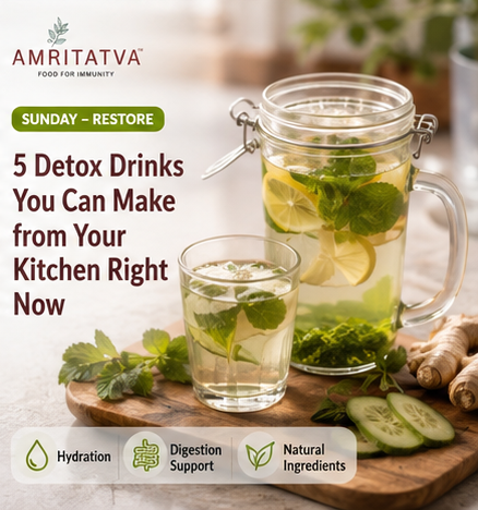 5 Detox Drinks You Can Make from Your Kitchen Right Now