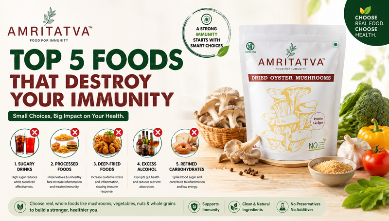 5 foods destroying immunity — maida, refined sugar and processed ingredients to avoid daily