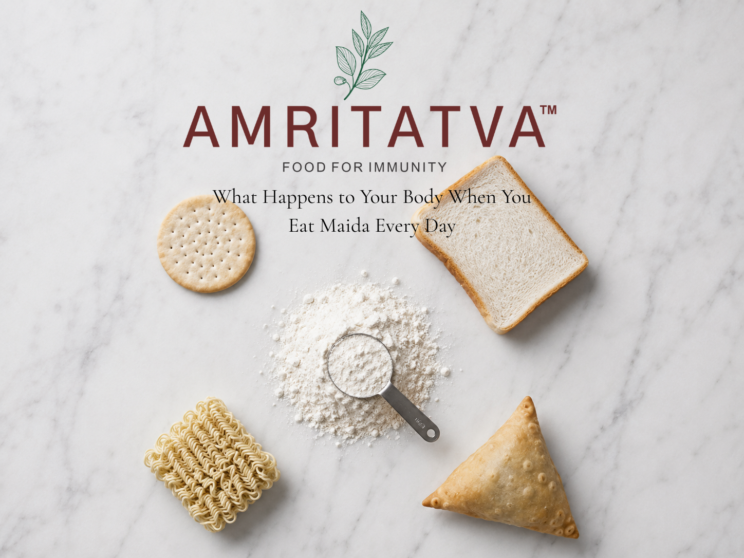 Eating maida every day — effects on blood sugar, gut bacteria and immunity over time