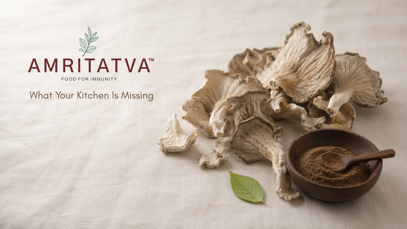 Functional mushrooms for Indian cooking — shiitake, oyster and lion's mane immunity benefits