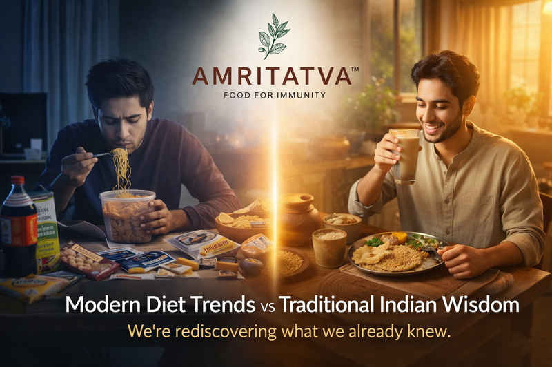 Traditional Indian diet was naturally gluten-light and dairy-minimal — the scientific perspective