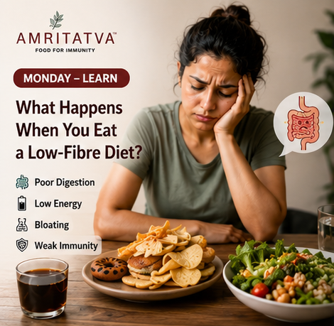 What Happens When You Eat a Low-Fibre Diet?