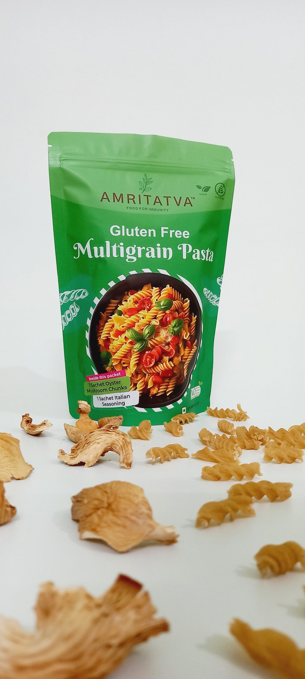 Amritatva Gluten-Free Pasta with Italian Seasoning