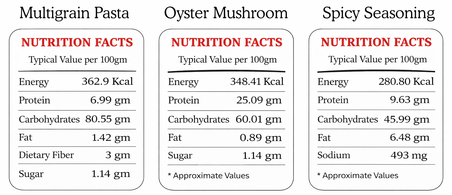 Amritatva Gluten-Free Pasta with All-Purpose Seasoning 200g