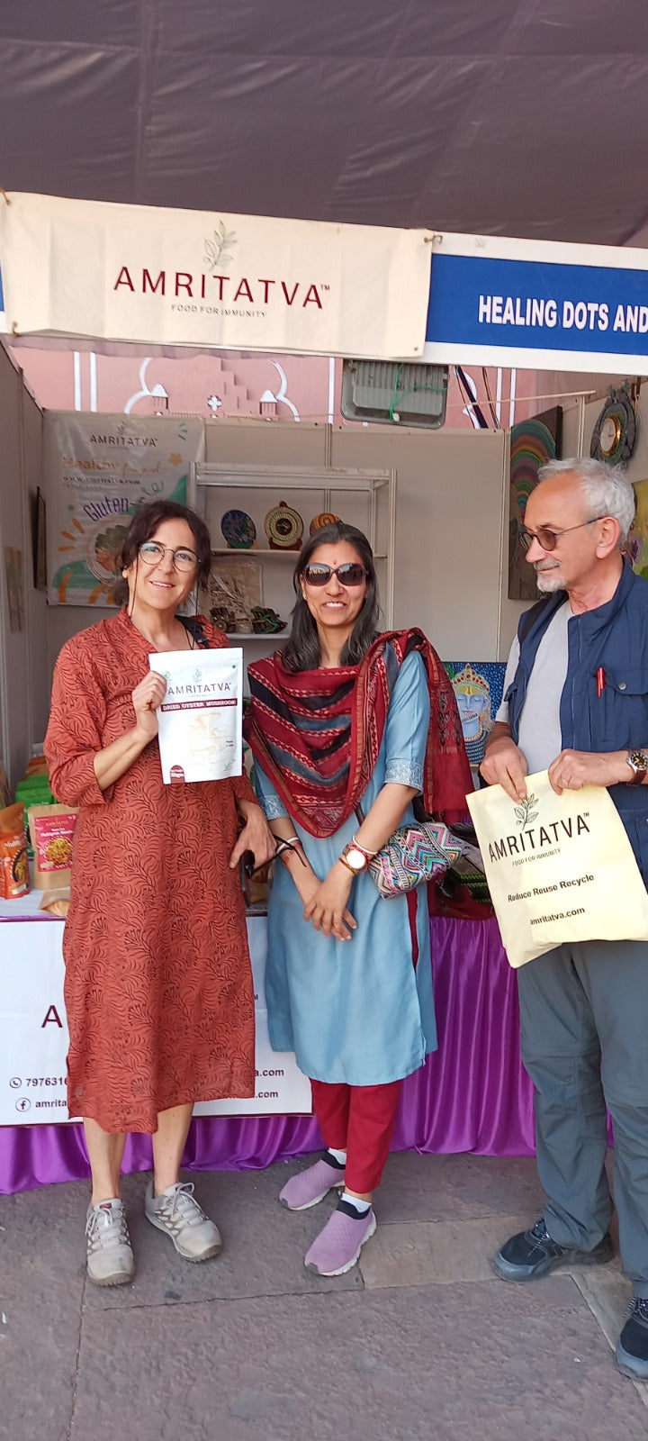 Happy Amritatva customer