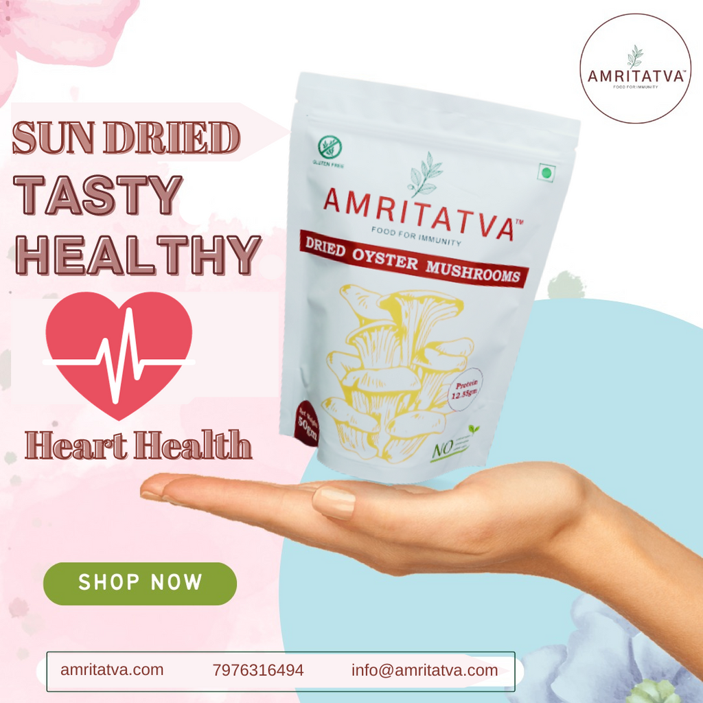 Amritatva Dried Oyster Mushrooms